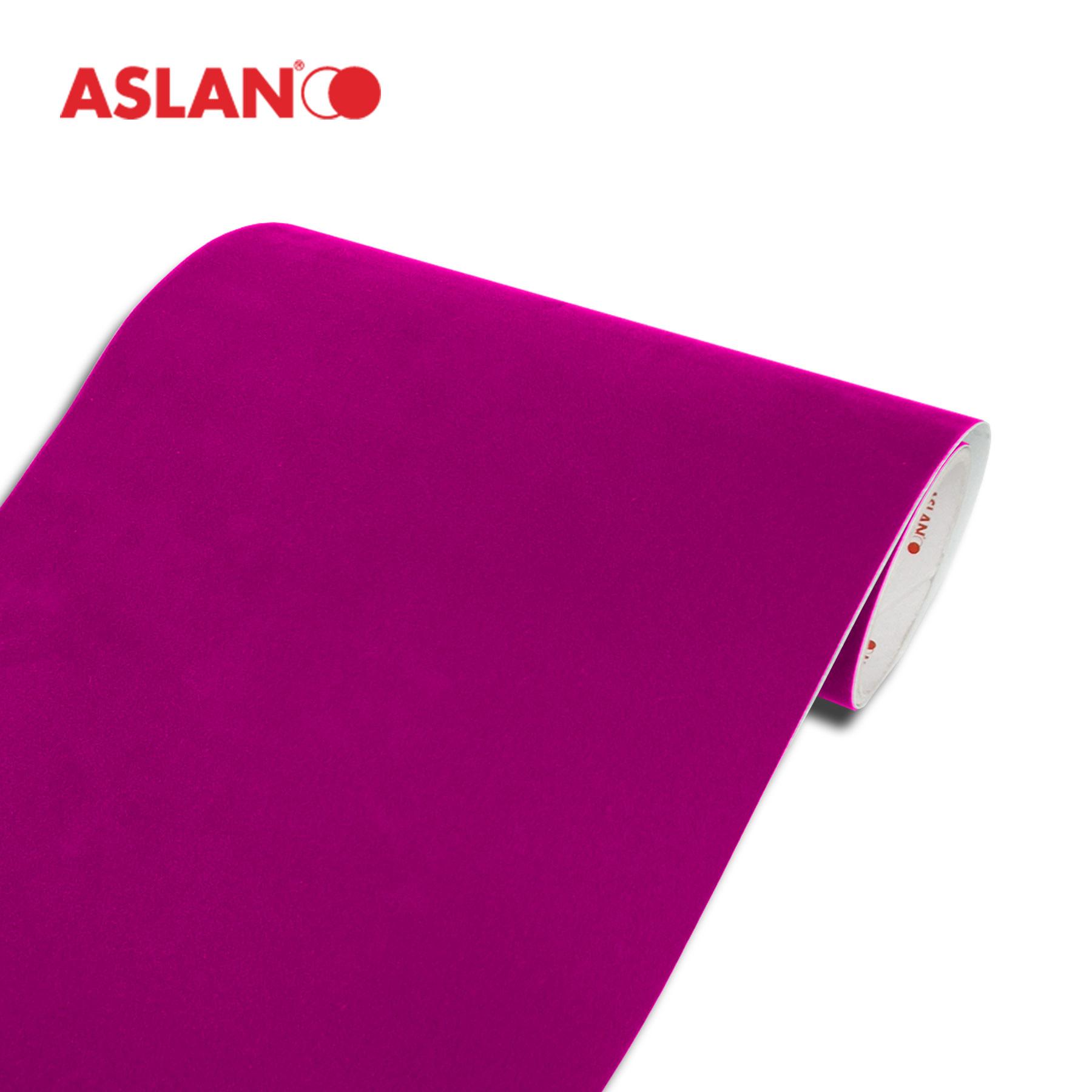 Aslan CC124 Flock Vinyl Magenta