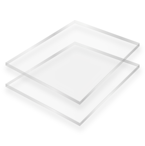Acrylaat helder (Plexiglas) 3mm Vierkant