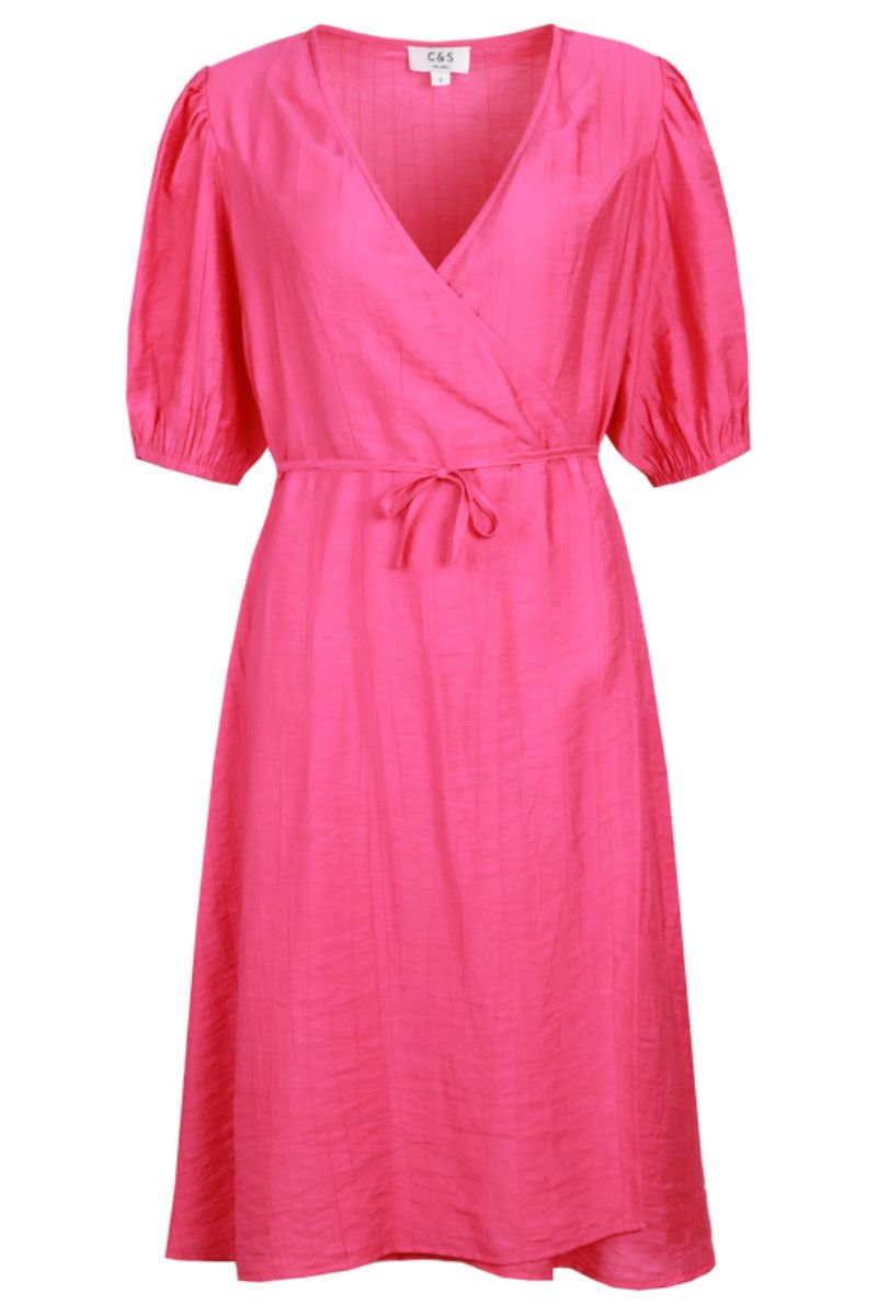 C&S The Label Amaris Jurk Bright Pink