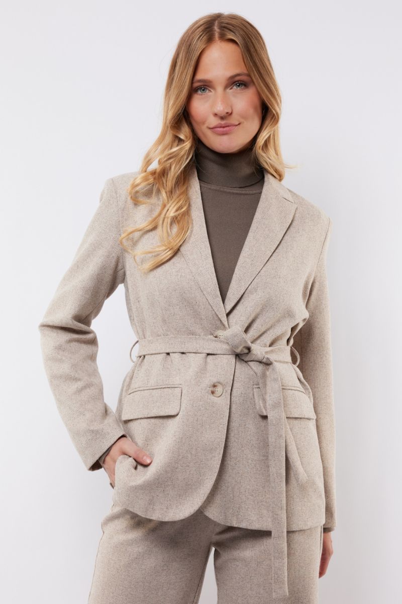 C&S The Label Billie Blazer Sand
