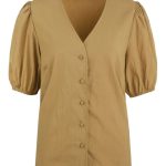 C&S The Label Eivissa Top Mustard Olive
