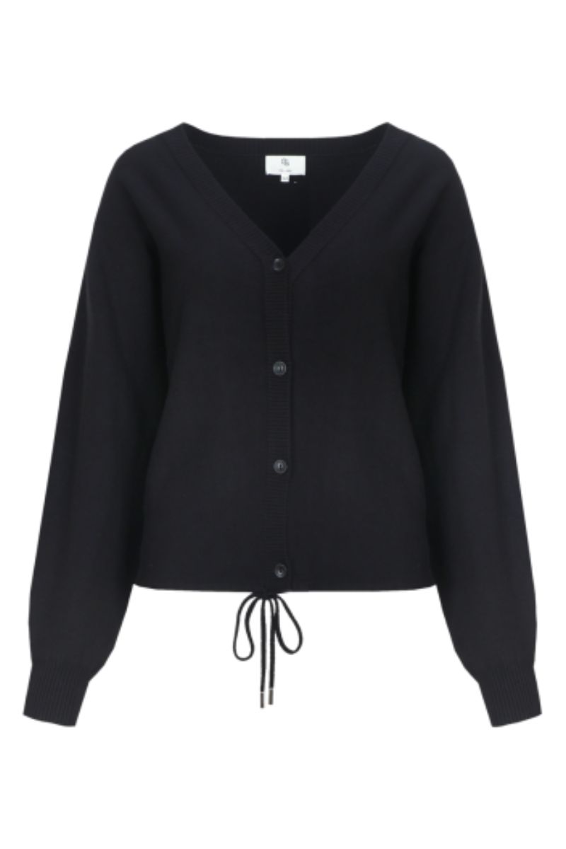 C&S The Label Kiara Knit Cardigan Black