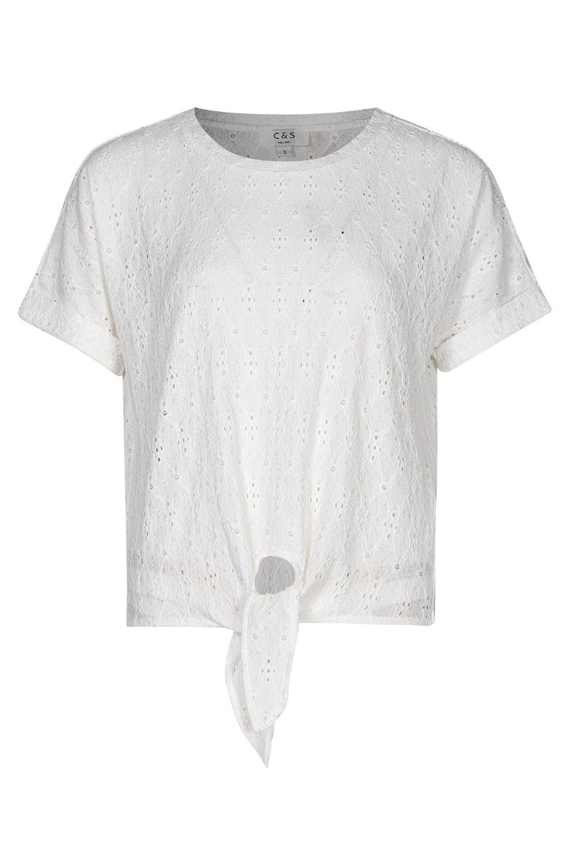 C&S The Label Tayana Top Offwhite
