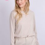 C&S The Label Tova Top Sand