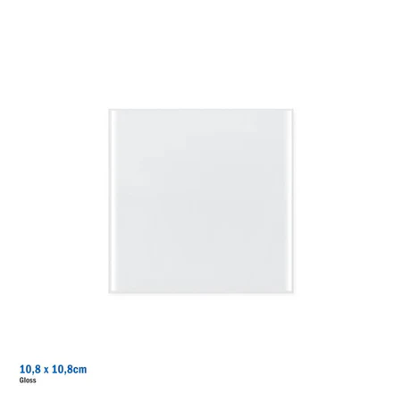 Sublimatie Tegel Vierkant Keramiek Glanzend Wit 10 x 10cm