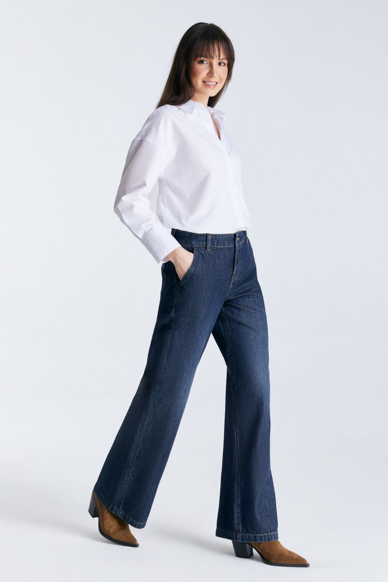 Cup Of Joe Maxine Jeans Deep Blue