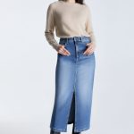 Cup Of Joe Valerie Skirt Medium Blue