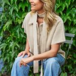 G-maxx Jayleen Knitting Cardigan Sand