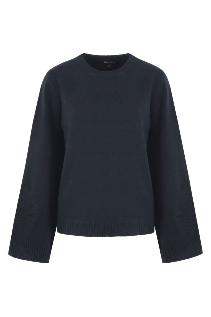 G-maxx Shonda Knit Pullover Black