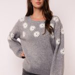 G-maxx Zaina Knitting Sweater Night Grey