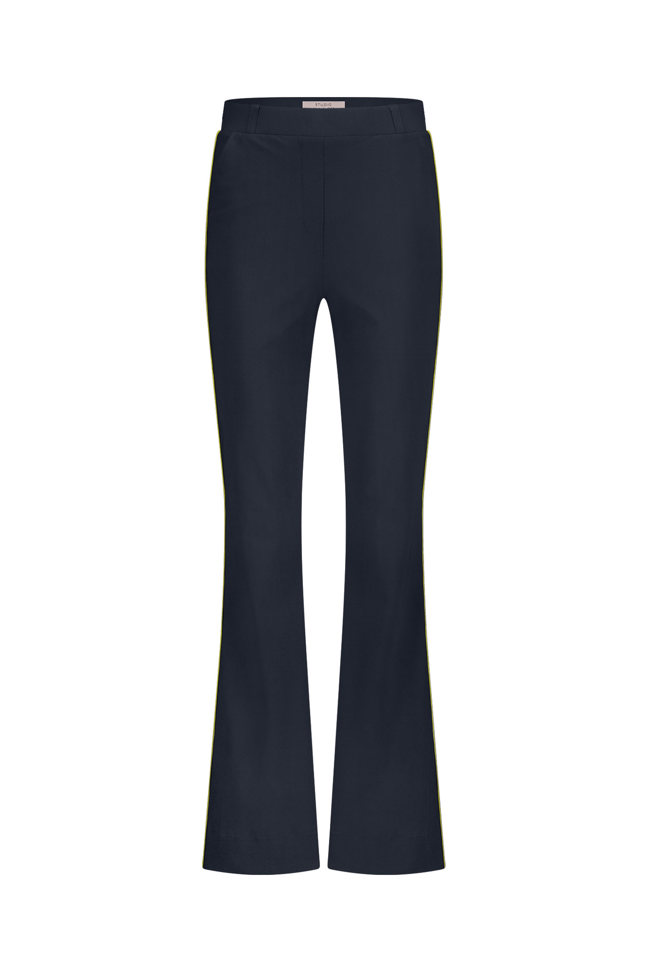 Studio Anneloes Nola Tape Flair Trousers Dark Blue - Afbeelding 3