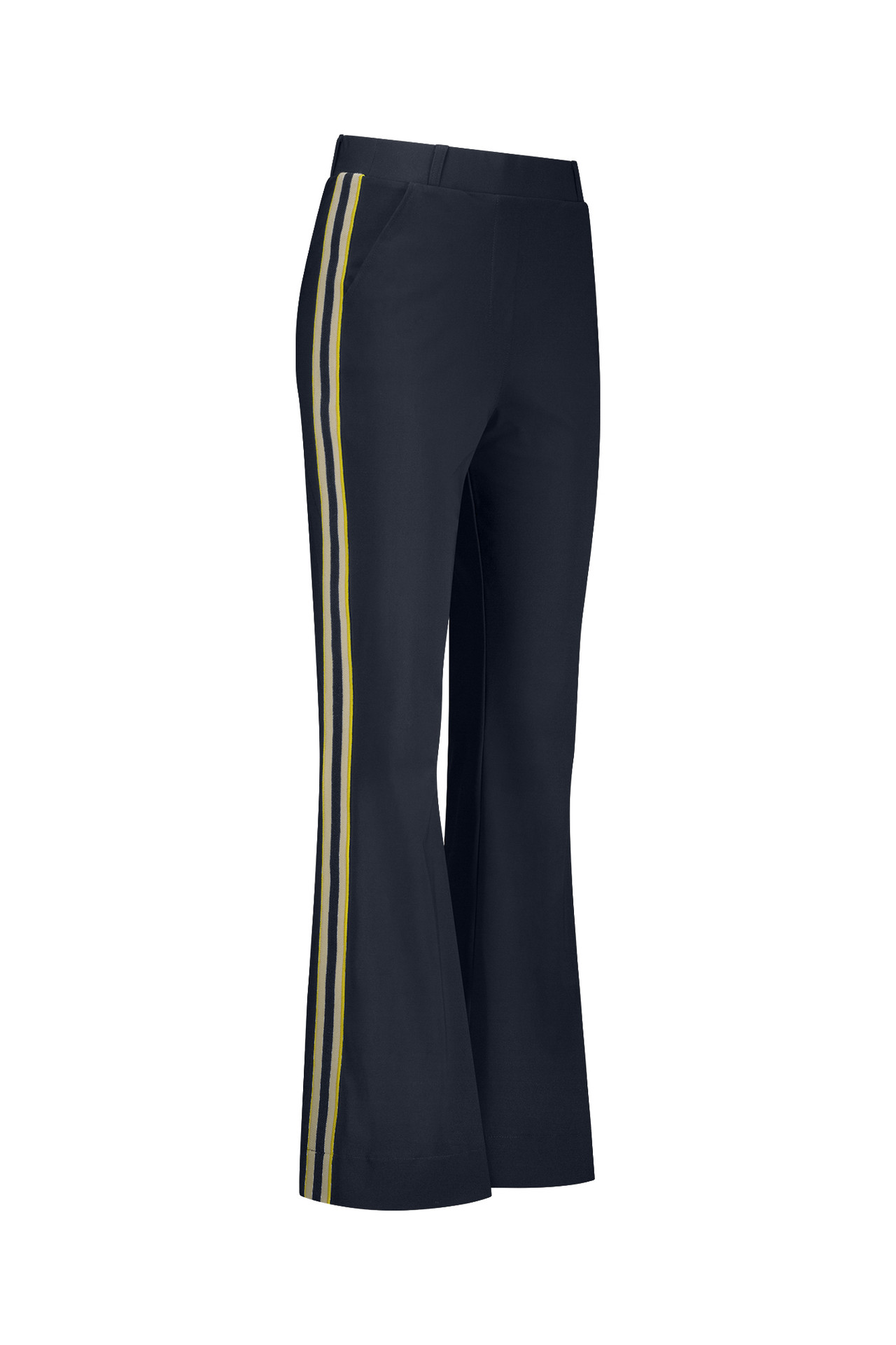 Studio Anneloes Nola Tape Flair Trousers Dark Blue - Afbeelding 5