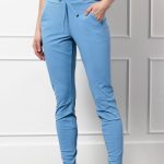 Studio Anneloes Stairdown Trousers Mid Blue