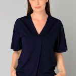 Yest Bryony Top Dark Navy