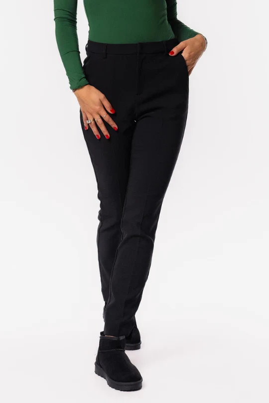 Basic pantalon zwart