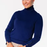 Coltrui knoopjes mouw donkerblauw