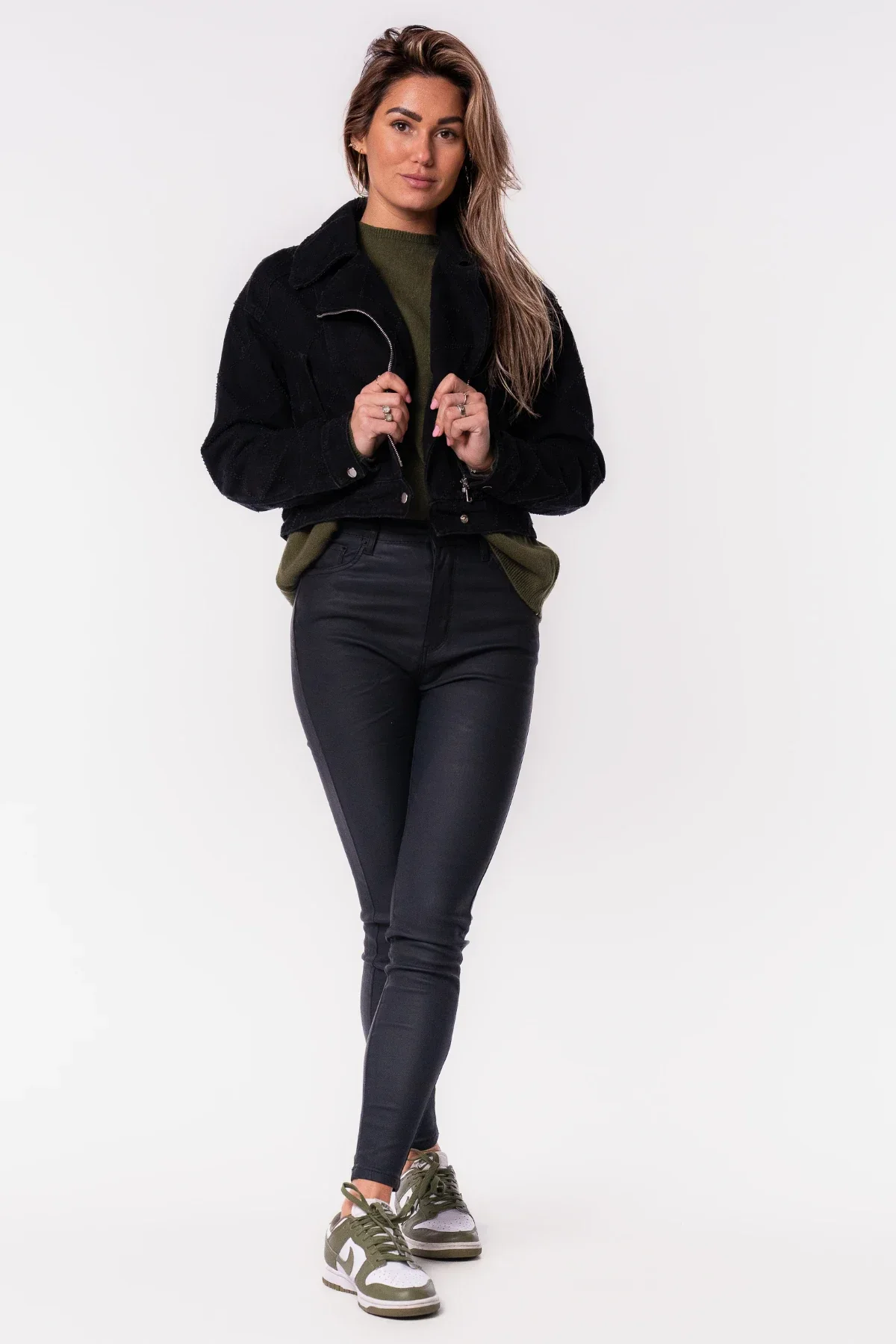 Denimjack zwart - Afbeelding 6