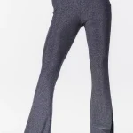 Flared sparkle zilver