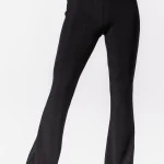 Flared sparkle zwart