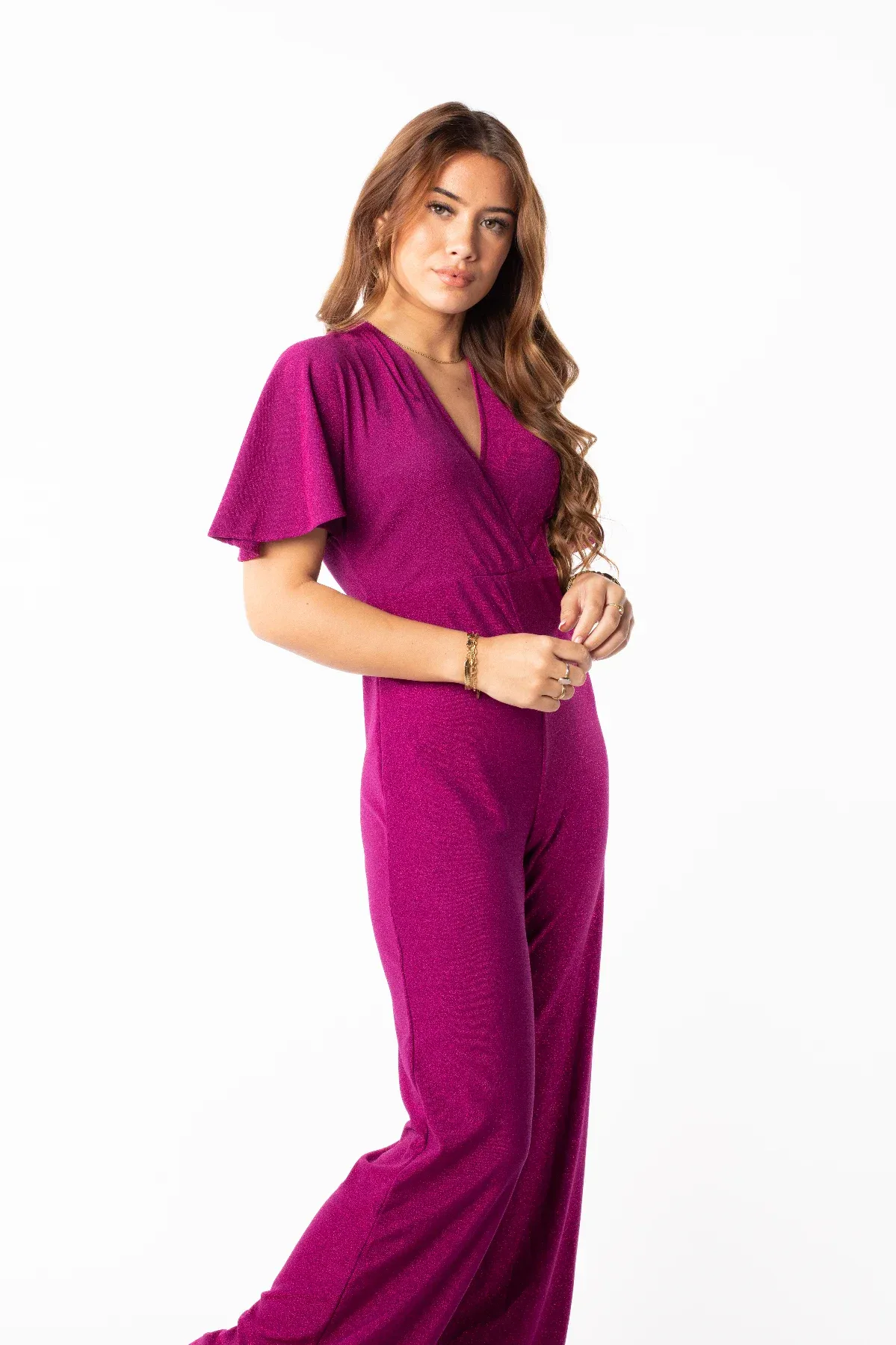 Jumpsuit party magenta - Afbeelding 5