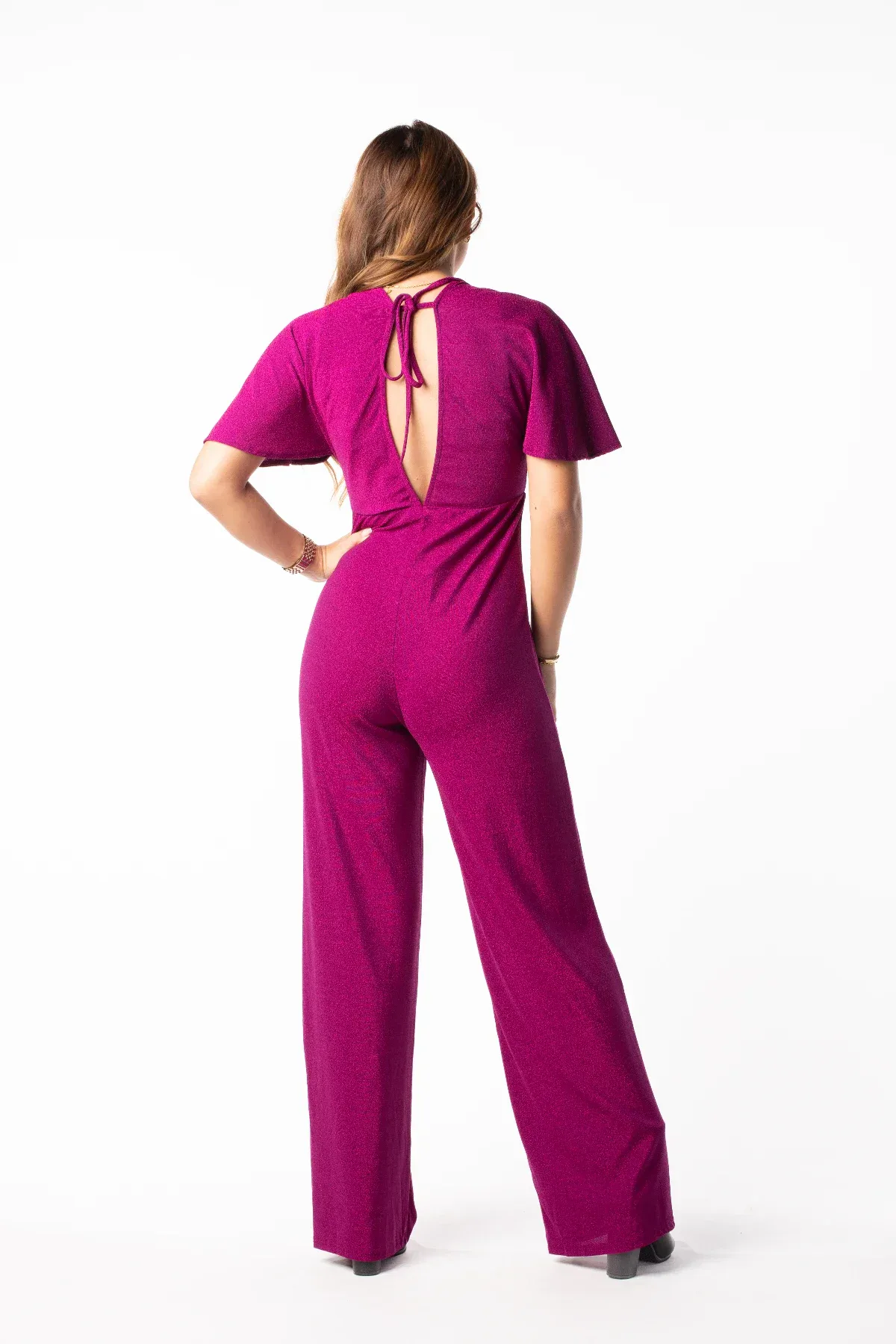 Jumpsuit party magenta - Afbeelding 6