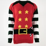 Kersttrui elf rood