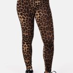 Legging stretch leopard