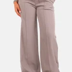 Losvallende pantalon grijs