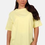 Oversized shirt lichtgeel