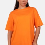 Oversized shirt oranje