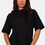 Oversized shirt zwart