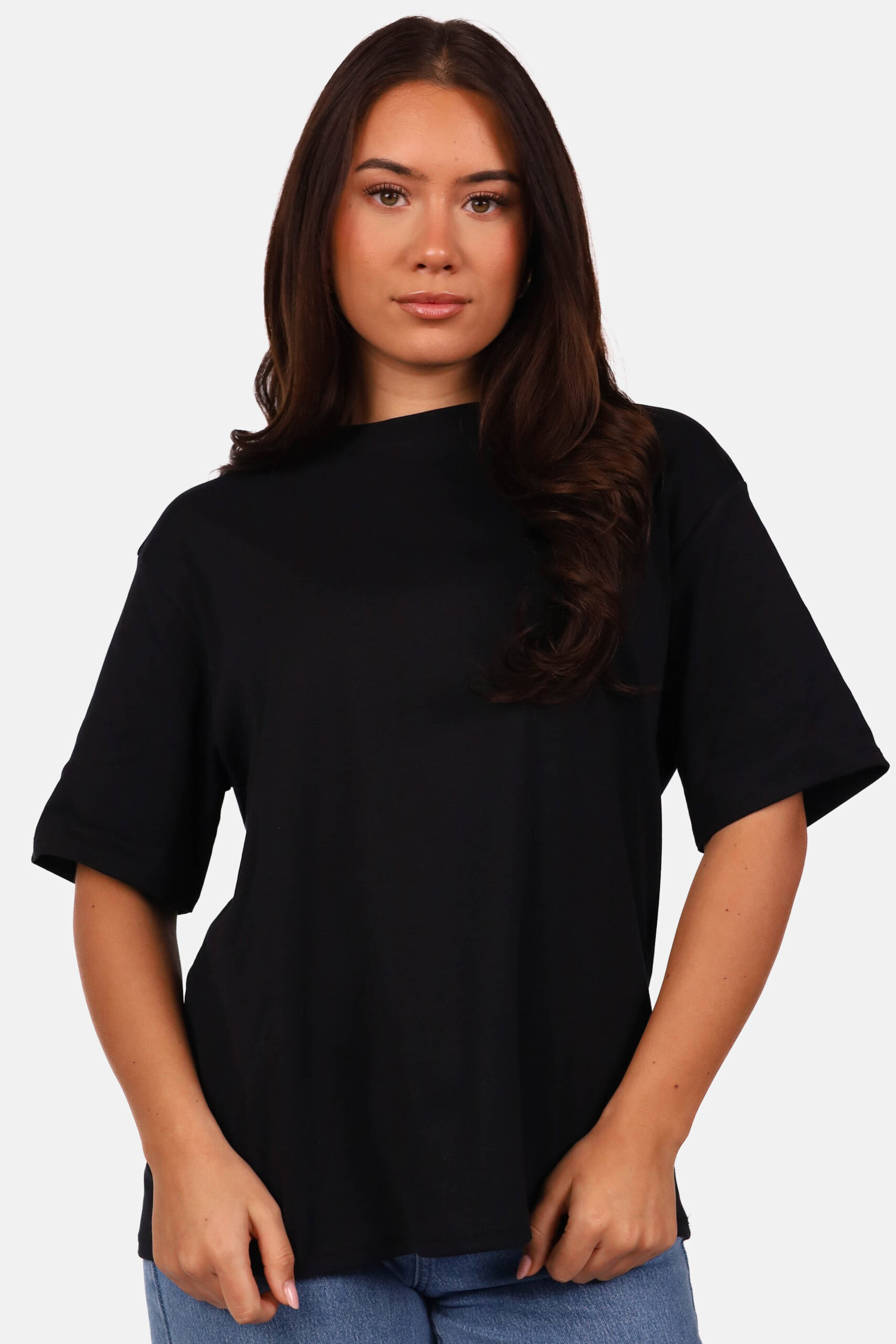 Oversized shirt zwart