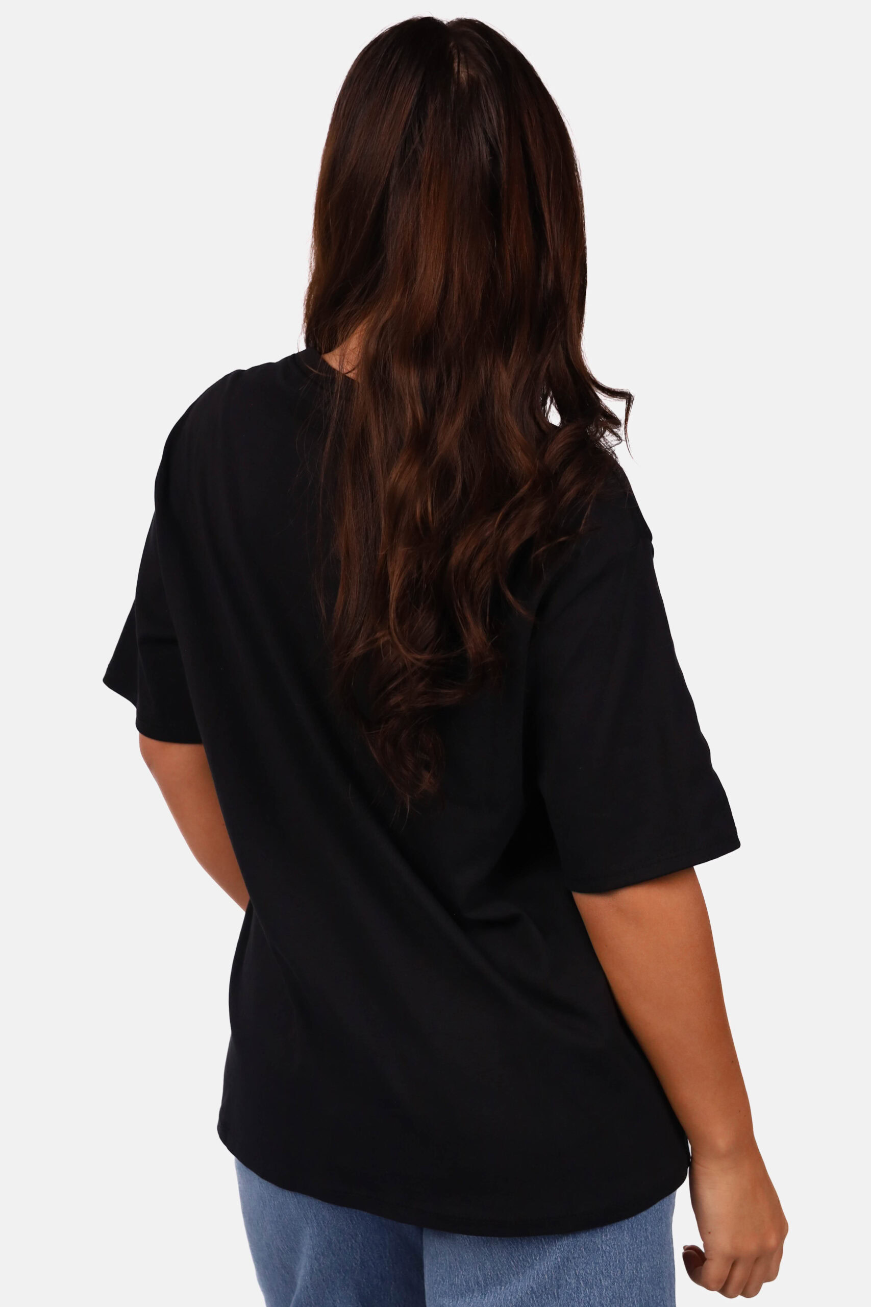 Oversized shirt zwart - Afbeelding 4