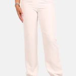 Pantalon basic straight wit