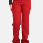 Pantalon premium straight bordeaux