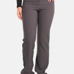 Pantalon premium straight donkergrijs