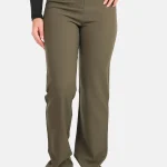 Pantalon premium straight kaki