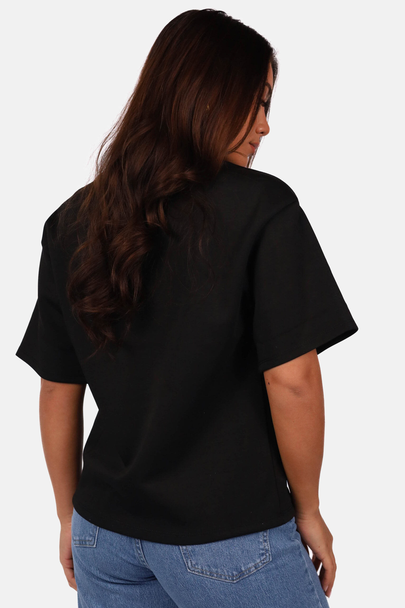 Shirt met relaxte pasvorm zwart - Afbeelding 4