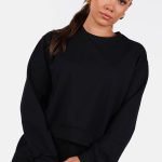 Sweater met casual fit zwart