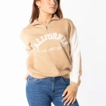 Trui california taupe