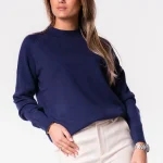 Trui classic donkerblauw