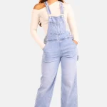 Tuinbroek denim design lichtblauw