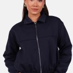 Vest met relaxte pasvorm donkerblauw