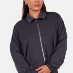 Vest met relaxte pasvorm donkergrijs